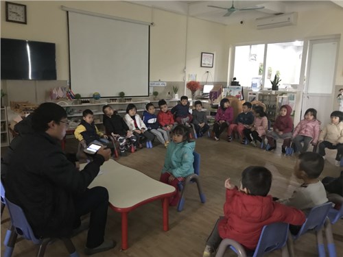 Trường mầm non đô thị Việt Hưng tổ chức khám sức khỏe lần II cho học sinh toàn trường
