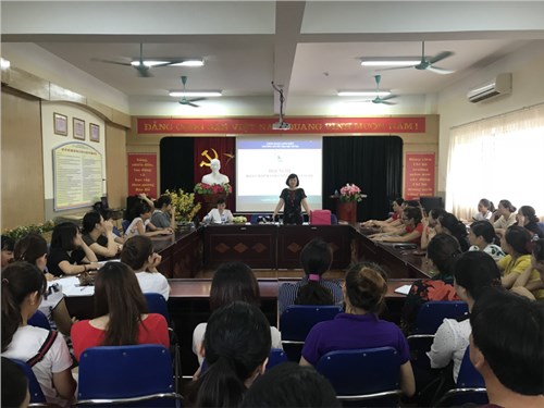 Hội nghị Công đoàn cơ sơ trường Mầm non đô thị Việt Hưng