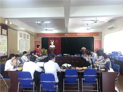 Trường mầm non Đô thị Việt Hưng đón đoàn thanh tra trách nhiệm hiệu trưởng trong công tác quản lý điều hành, quản lý tài sản công năm 2017