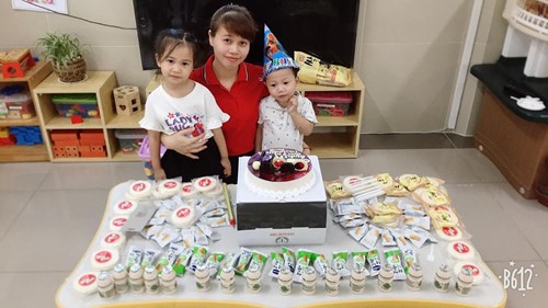 Chúc mừng sinh nhật con trai Lưu Nhật Minh