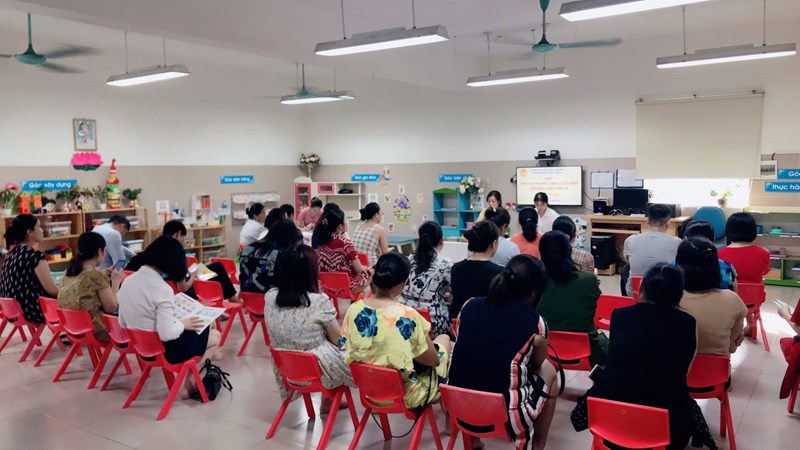 Lớp A4 tổ chức họp phụ huynh cuối năm học 2019- 2020