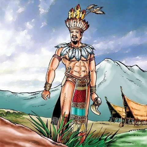Truyền thuyết:  Vua Hùng trồng kê ra lúa 