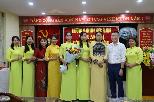 Trường mầm non Đức Giang tổ chức Hội nghị Viên chức, người lao động năm học 2022 – 2023