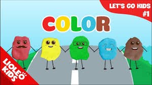 Bé học tiếng Anh về màu sắc