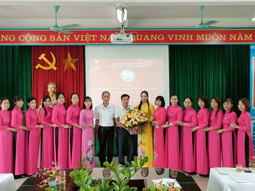 Đại hội chi bộ trường mầm non Giang Biên nhiệm kỳ 2022- 2025