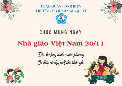 Các hoạt động chào mừng ngày Nhà giáo Việt Nam 20/11 của các khối lớp trường MNGQ