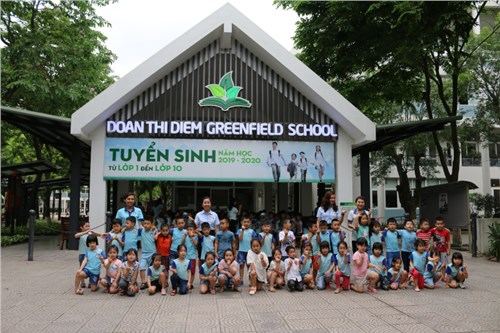 Các bé khối mẫu giáo lớn MN Gia Thượng tham quan Liên cấp Green Feild Đoàn Thị Điểm_Ecopark - P4