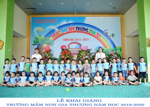  Ngày hội đến trường  của các bé lớp MGL A1