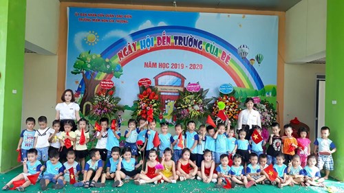 Ngày hội đến trường của các bé lớp MGN B1