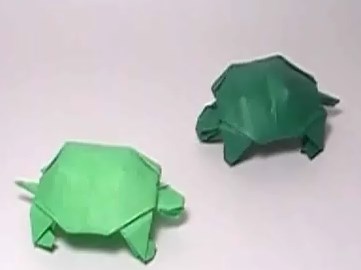Hướng dẫn gấp con rùa