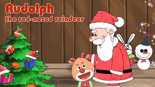 Truyện kể:  Rudolph- Chú tuần lộc mũi đỏ 