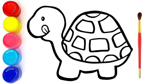 Vẽ con rùa