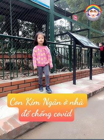 Bé: Nguyễn Kim Ngân - Lớp MGN B1