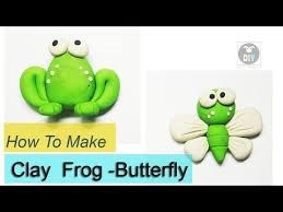 Cách nặn con ếch và con bướm dễ nhất