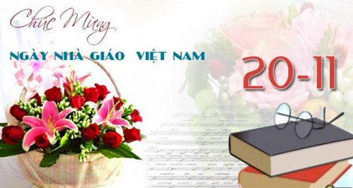 Cùng các bạn nhỏ lớp MGL A3 chào mừng ngày Nhà giáo Việt Nam 20-11 các bạn ơi!