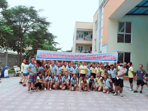 Trường Mầm non Gia Thượng tổ chức thành công Giải chạy báo Hà Nội mới lần thứ 45 - Vì hòa bình năm 2018