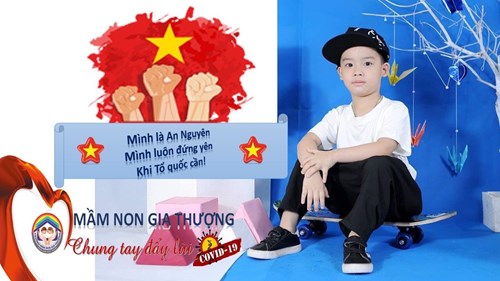 Bé Nguyễn Văn An Nguyên _Lớp MGN B3