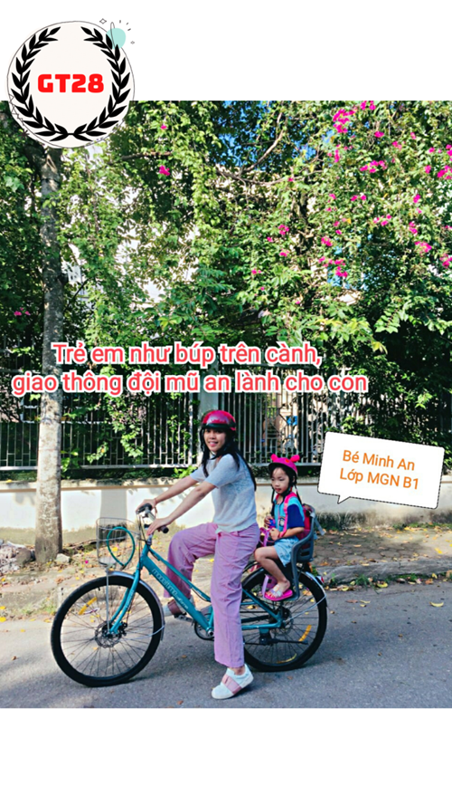 SBD: 28 - Bé: Minh An - Cuộc thi ảnh  Gia đình bé với an toàn giao thông 