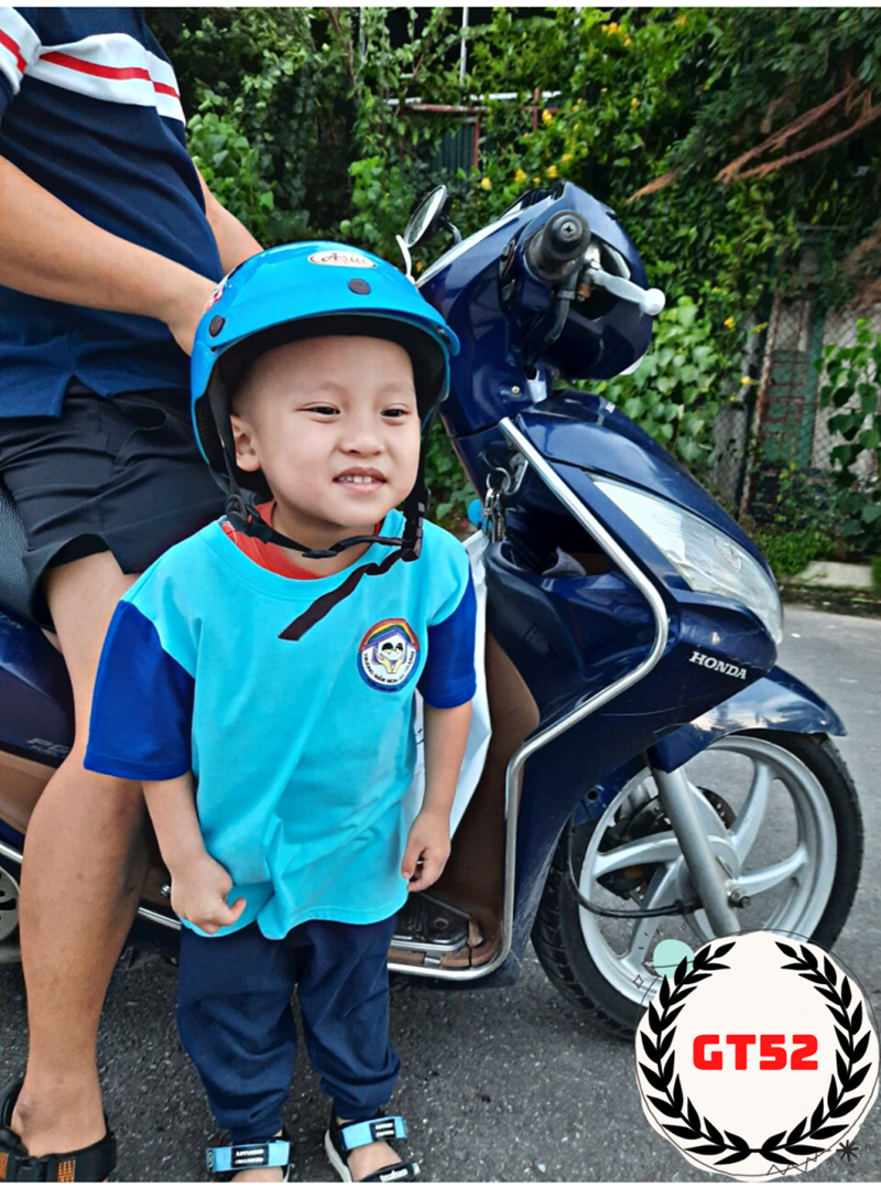 SBD: 52 - Bé: Đỗ Minh Khang - Cuộc thi ảnh  Gia đình bé với an toàn giao thông 
