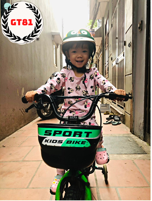 SBD: 81 - Bé: Quỳnh Chi - Cuộc thi ảnh  Gia đình bé với an toàn giao thông 
