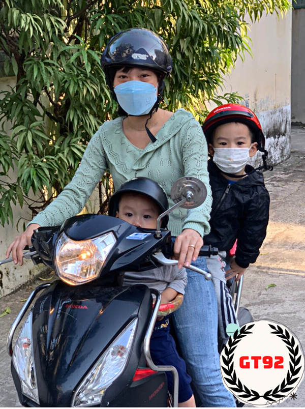 SBD: 92 - Bé: Nguyễn Minh Khang - Cuộc thi ảnh  Gia đình bé với an toàn giao thông 