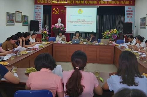 Trường MN Gia Thượng vinh dự là nơi tổ chức hoạt động: Đánh giá thi đua hoạt động công đoàn khối trường mầm non do Liên đoàn Lao động quận Long Biên: 