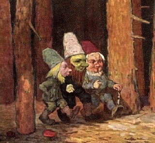 Truyện kể :   Ba người lùn trong rừng   