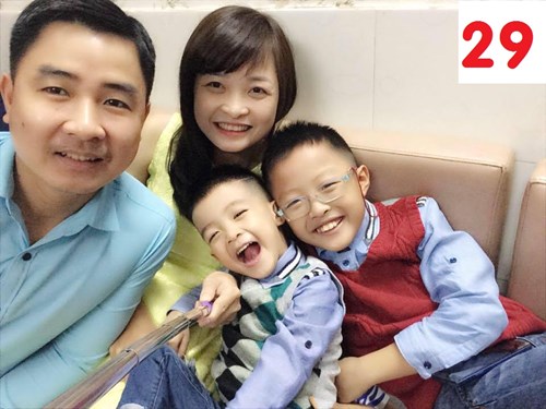 Mã Số 29- Cuộc thi ảnh   Gia đình hạnh phúc  : Gia đình bé Dương Nhật Minh