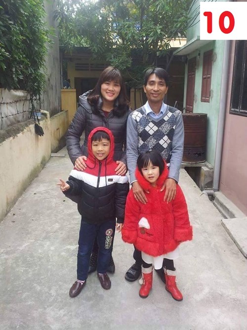 Mã Số 10- Cuộc thi ảnh   Gia đình hạnh phúc  : Gia đình bé Lương Minh Trang