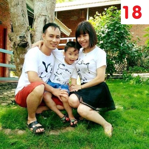 Mã Số 18- Cuộc thi ảnh   Gia đình hạnh phúc  : Gia đình Gấu Pu