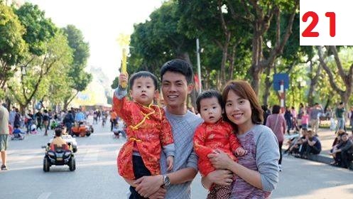 Mã Số 21- Cuộc thi ảnh   Gia đình hạnh phúc  : Gia đình bé Tuấn Phong