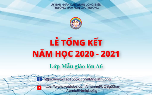 Tổng kết năm học 2020-2021 | Lớp MGL A6