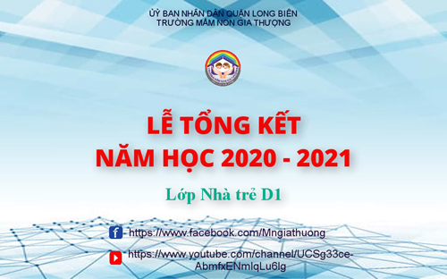 Tổng kết năm học 2020-2021 | Lớp NT D1