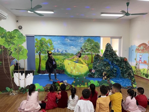 Trường Mầm non Gia Thượng đón đoàn chấm thi Giáo viên dạy giỏi, nhân viên nuôi dưỡng giỏi quận Long Biên - năm học 2020-2021
