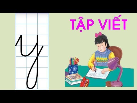 Video hướng dẫn trẻ tập viết chữ y