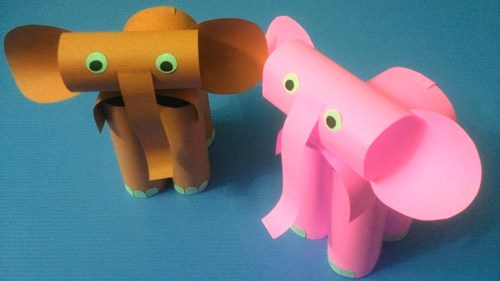Video hướng dẫn trẻ gấp con voi bằng giấy