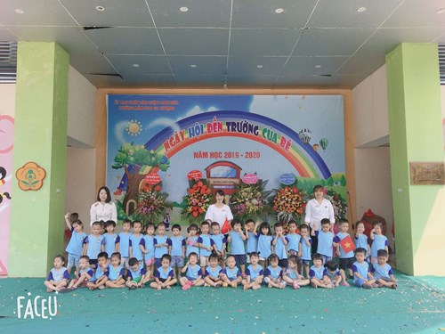 Đến với   Ngày hội toàn dân đưa trẻ đến trường  của lớp MGB C4 trường Mầm non Gia Thượng