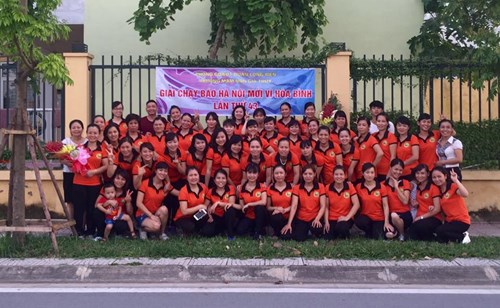 Trường mầm non Gia Thụy hưởng ứng giải chạy Báo Hà Nội mới mở rộng lần thứ 43 – Vì hòa bình năm 2016