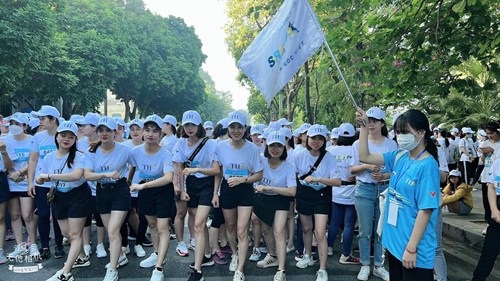 Giáo viên trường Mầm non Hoa Sen tham gia giải chạy  S-Race 2022  tại Thành phố Hà Nội