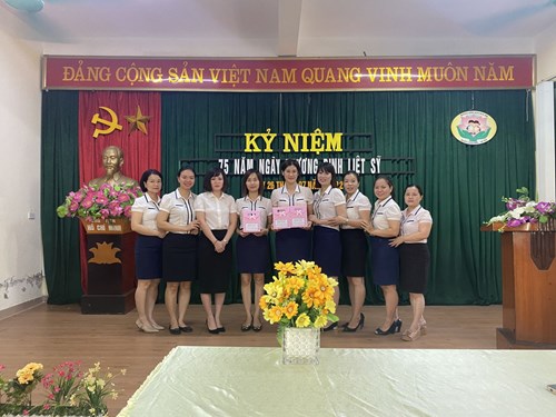 Trường Mầm non Hoa Sen tổ chức kỷ niệm 75 năm ngày Thương binh liệt sỹ