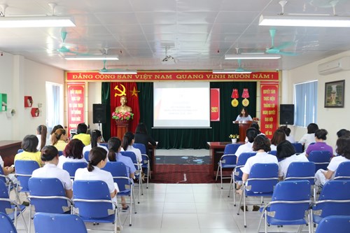 Trường MN Hoa Sữa tổ chức khai mạc hội thi giáo viên giỏi cấp trường
