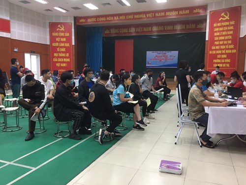 Cbgvnv trường mầm non hoa sữa tham gia ngày hội hiến máu nhân đạo phường sài đồng năm 2021