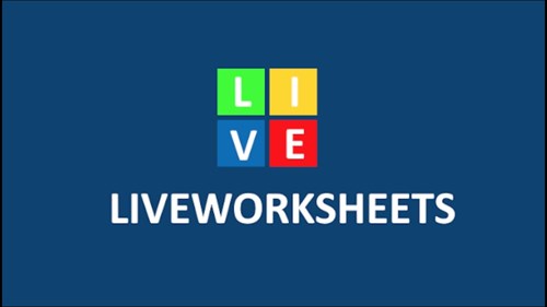 Liveworksheet Phần 1 Tạo phiếu bài tập tương tác từ file PDF, hình ảnh