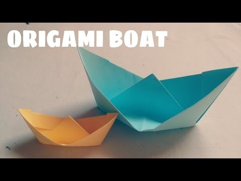  Cách gấp thuyền giấy đơn giản nhất