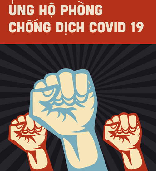 CBGVNV trường MN Hoa Sữa hưởng ứng phong trào ủng hộ phòng chống dịch Covid 19 do Phòng GD&ĐT quận Long Biên phát động