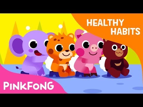 Bath Time Song| Scrub dub a dub | Healthy Habits | Pinkfong Songs for Children