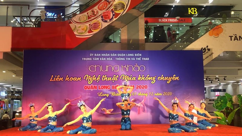 Trường Mầm non Hoa Thủy Tiên tham gia chung khảo liên hoan nghệ thuật múa không chuyên quận Long Biên năm 2020