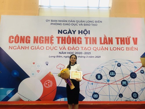 Ngày hội Công nghệ thông tin lần thứ IV ngành giáo dục đào tạo quận Long Biên