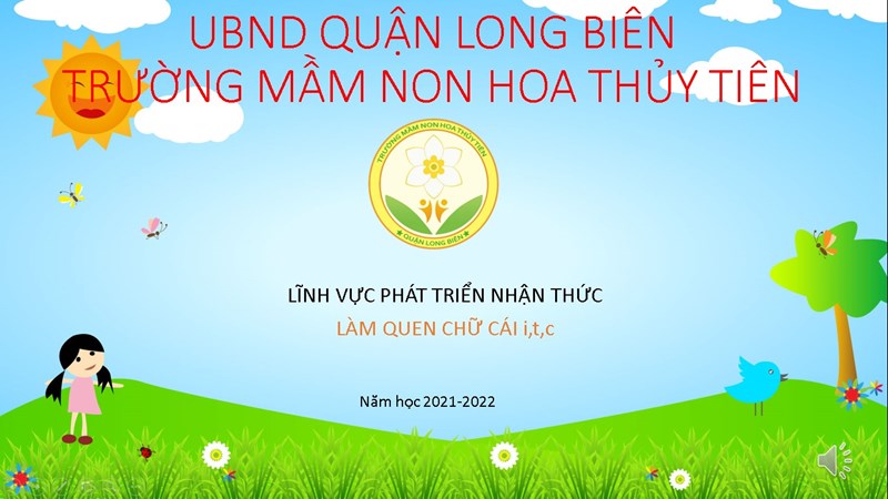 BGĐT: Làm quen chữ cái i, t, c - Giáo viên Nguyễn Minh Huyền