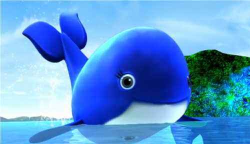 The little blue whale
